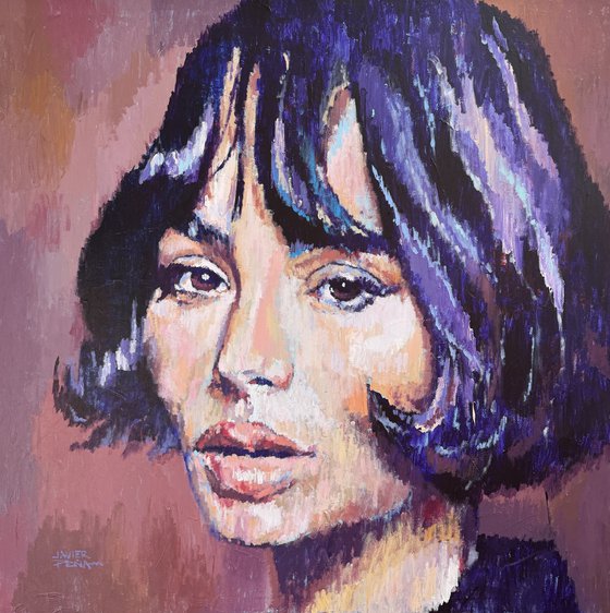 STILL IN MOTION ACRYLIC ON CANVAS 150x150cm