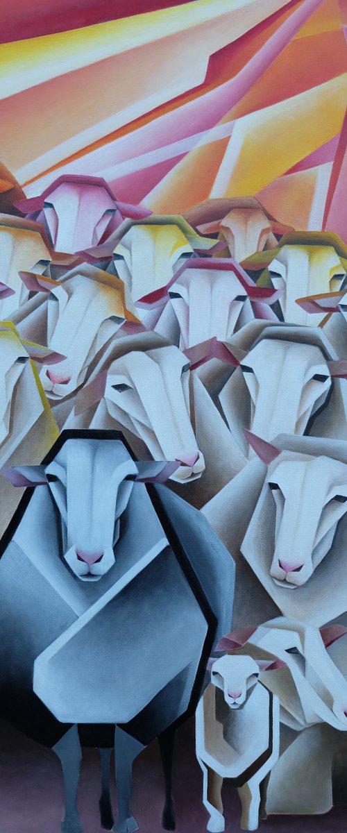 Black sheep by Kristina Saudinyte
