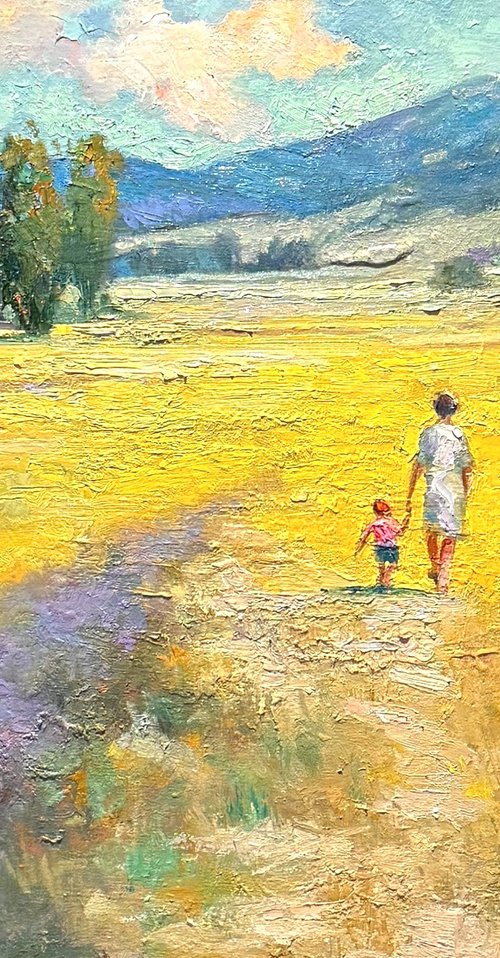 Golden Homestead by Emily Lane