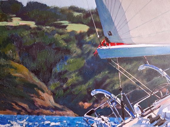 SUMMER, SUN, SEA, SAILS