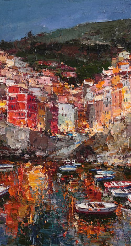 Riomaggiore, Cinque terre by Anastasiia Valiulina