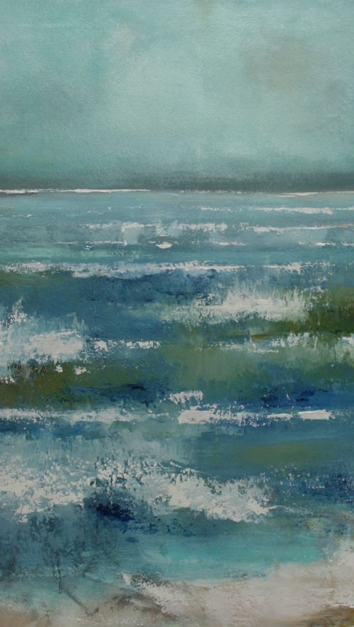 Saunter in the surf by Barry Andrews