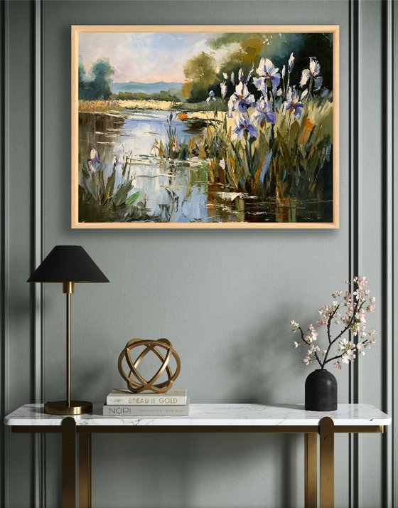 Lakeside Irises dream.