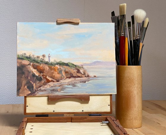 Point Vicente Lighthouse plein air