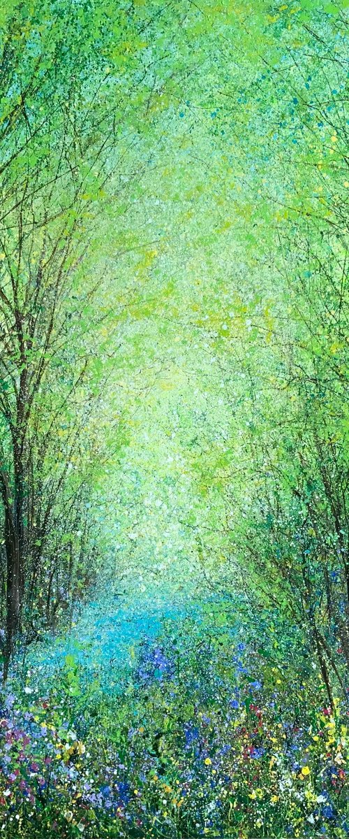 River Eamont Cumbria by Jan Rogers