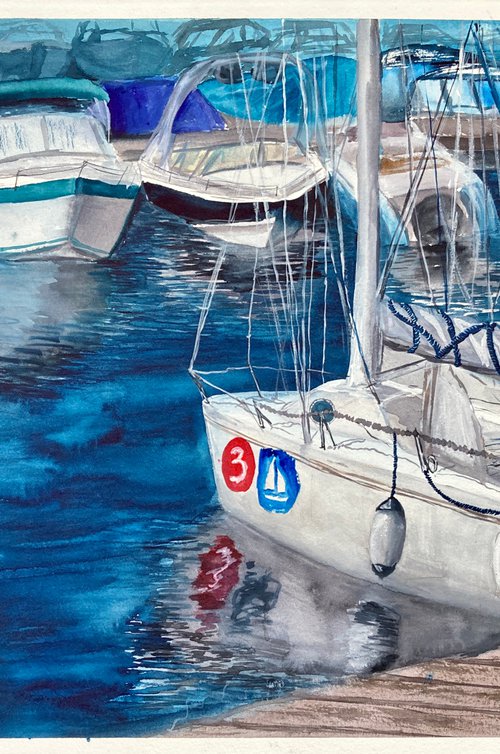 Yacht Club by Valeria Golovenkina