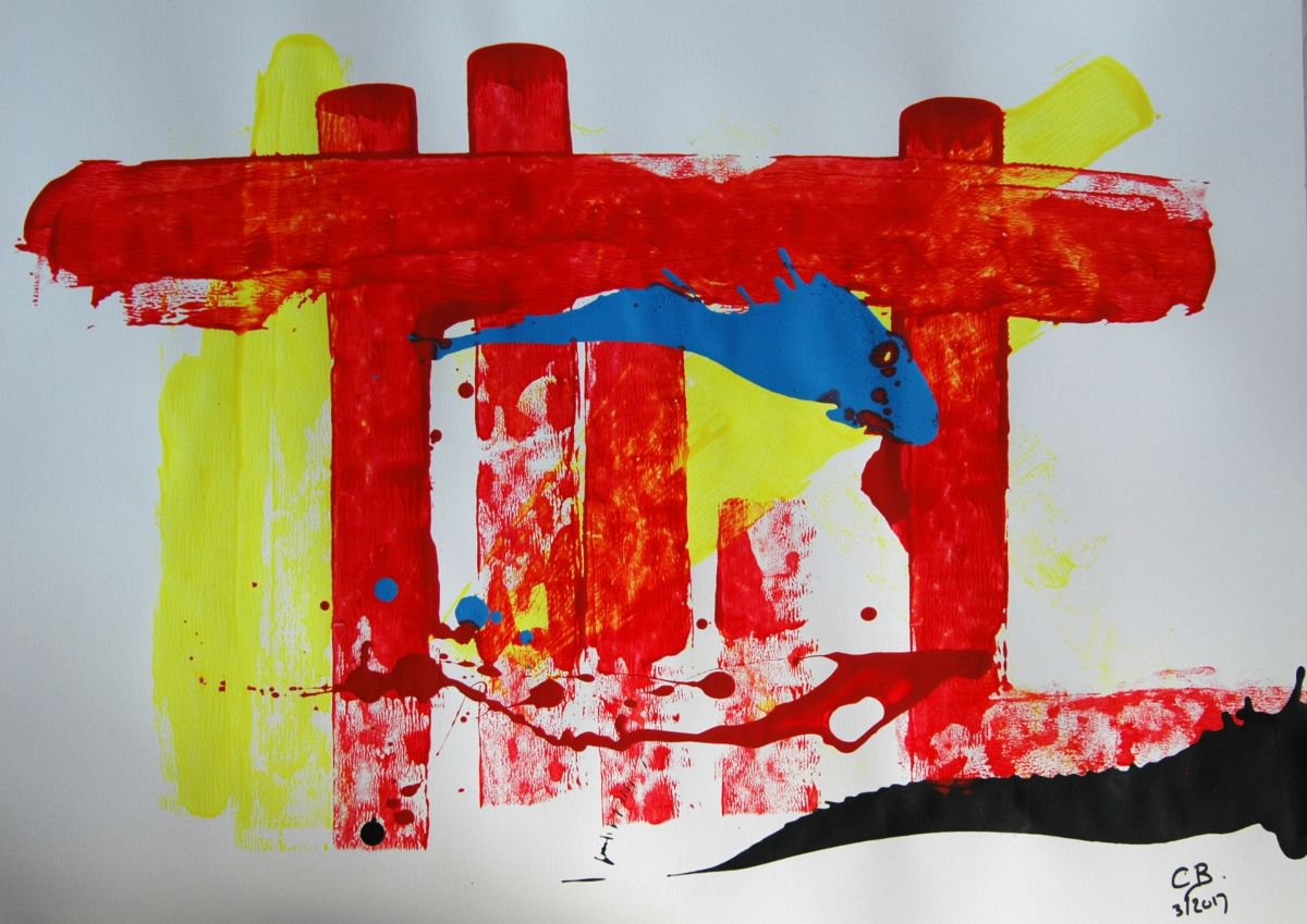 Abstract On Paper. 16 By Cb., 28 X 20, Artwork For Sale On Artfinder