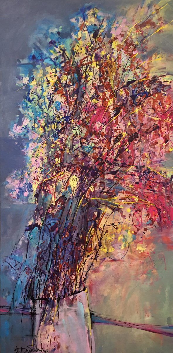 Joyful Flower Bouquet by Victoria Dubovyk