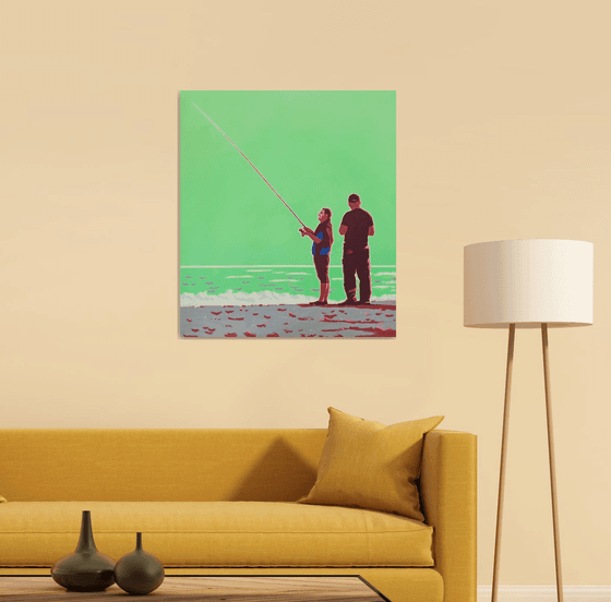 Fishermen at Sunset