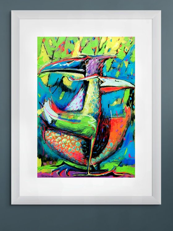 Abstract Birdies. Flight Plan