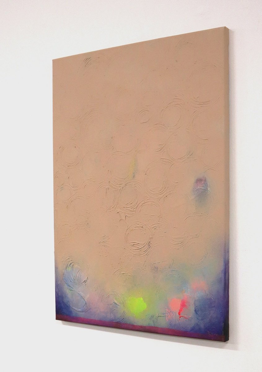 Abstract Acrylic Painting By Szilvia Ipacs 