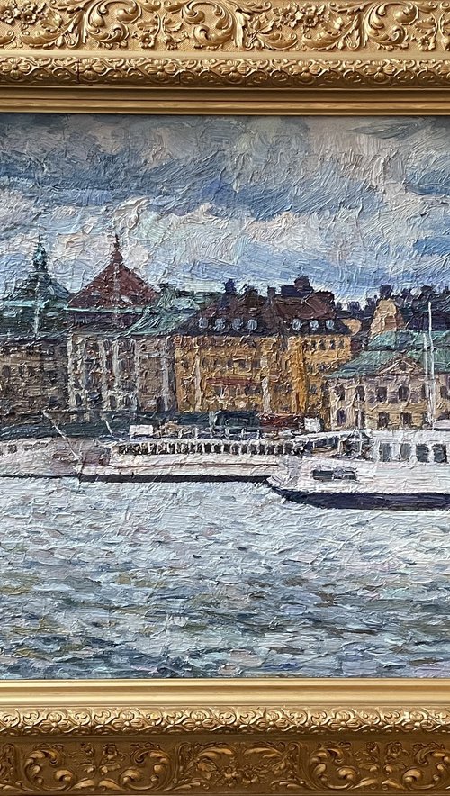 Clouds over Stockholm by Nadezda Stupina