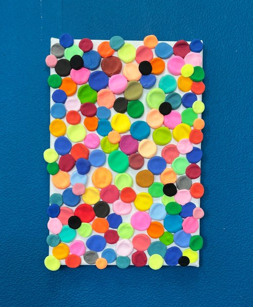 Multicolored Circles by Sasha Robinson