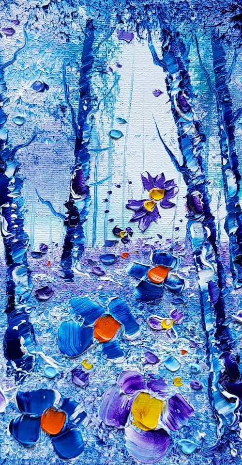 "Violet Forest & Flowers in Love" by Phil Broad