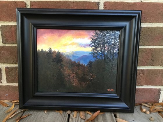 SUNRISE AT NEWFOUND GAP