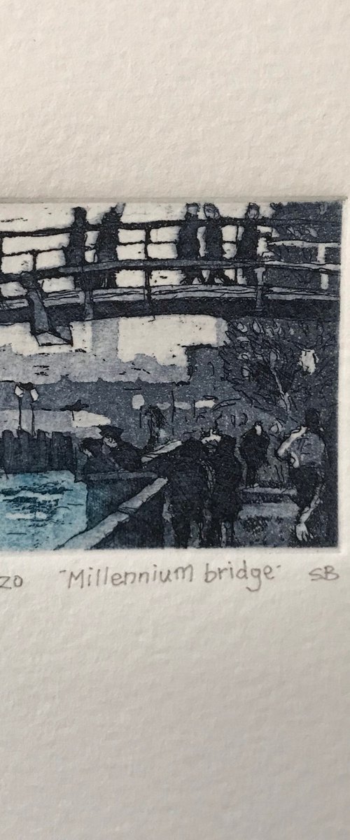 Millennium bridge. by Stephen Brook