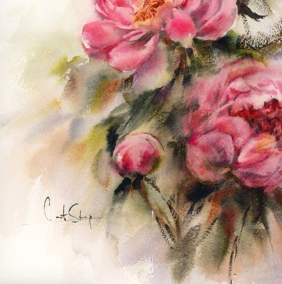 Pink Peonies