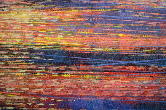 Ocean Seascape At Sunset