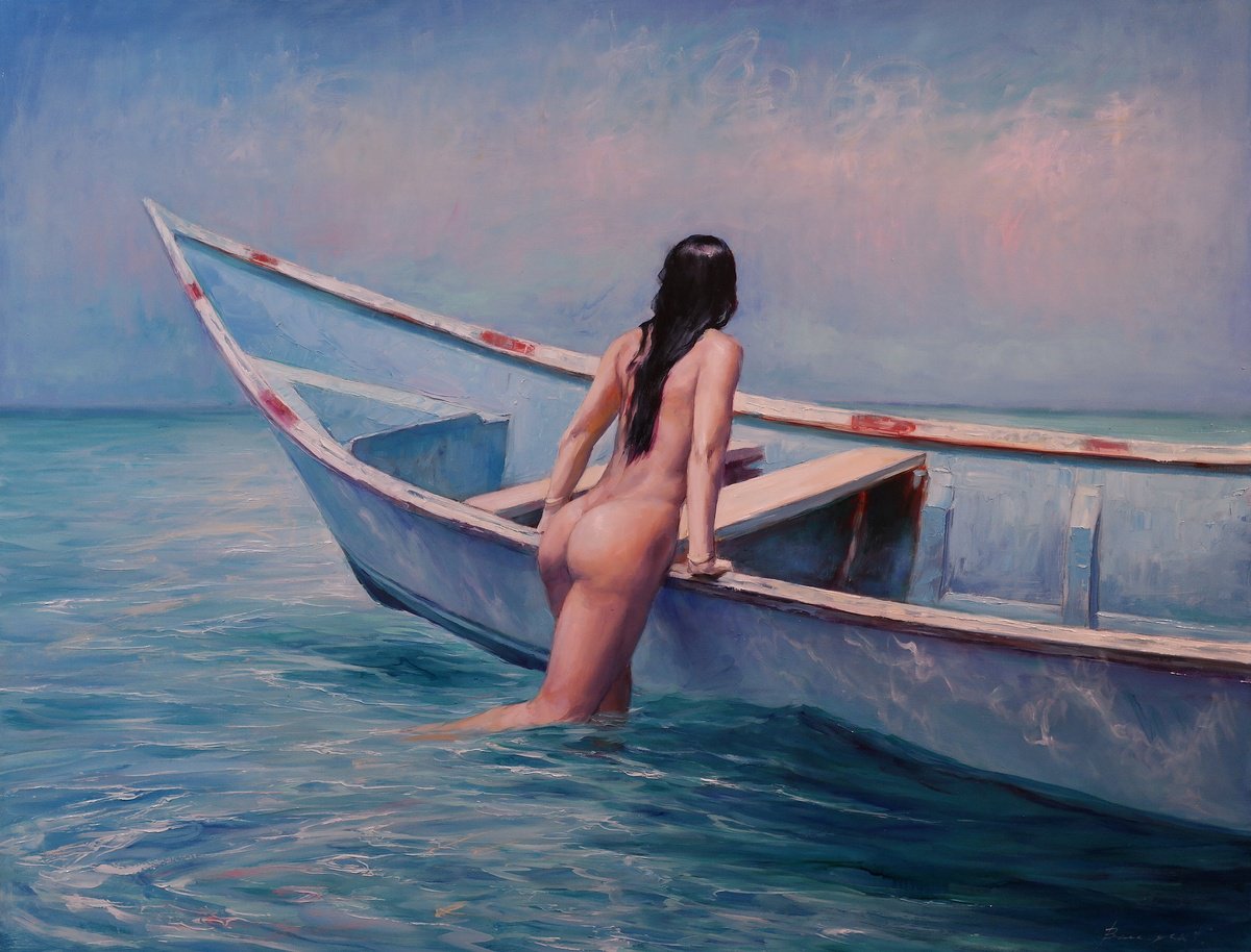 Bather by Gennady Vylusk