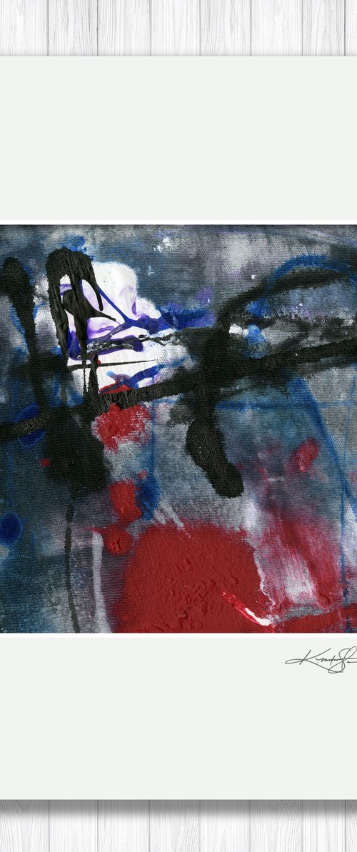 Urban Poetry 11 - Abstract Painting by Kathy Morton Stanion by Kathy Morton Stanion