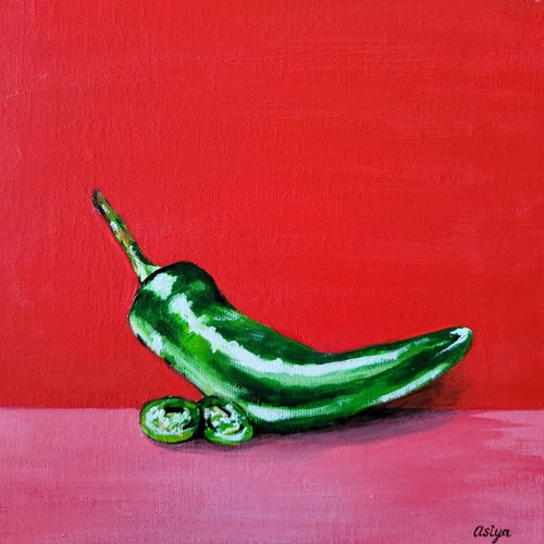 Serrano Pepper by Asiya Nouretdinova
