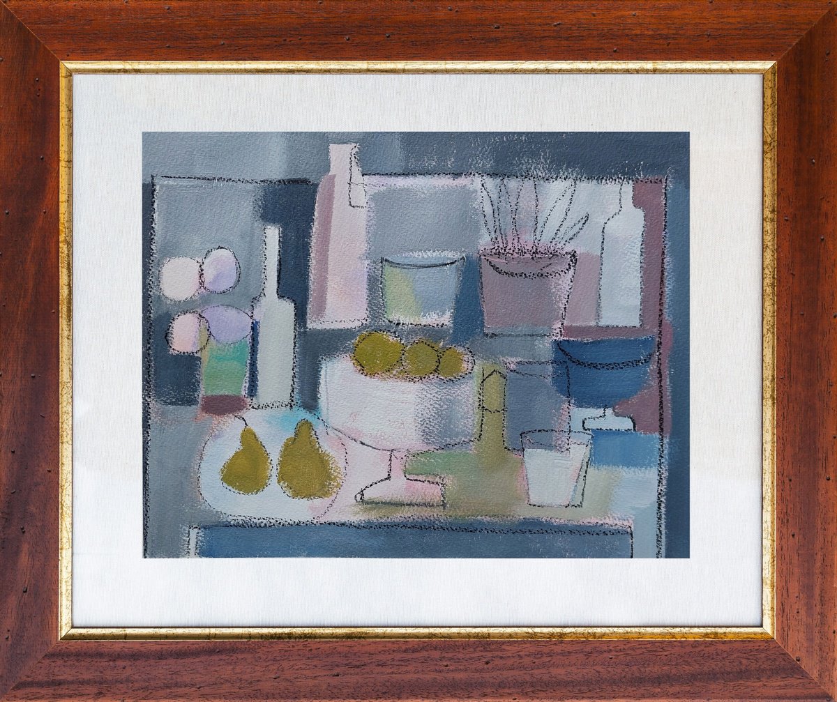 Still Life with Three Apples by Jan Rippingham