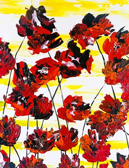 Red Poppies 3 by Daniel Urbaník