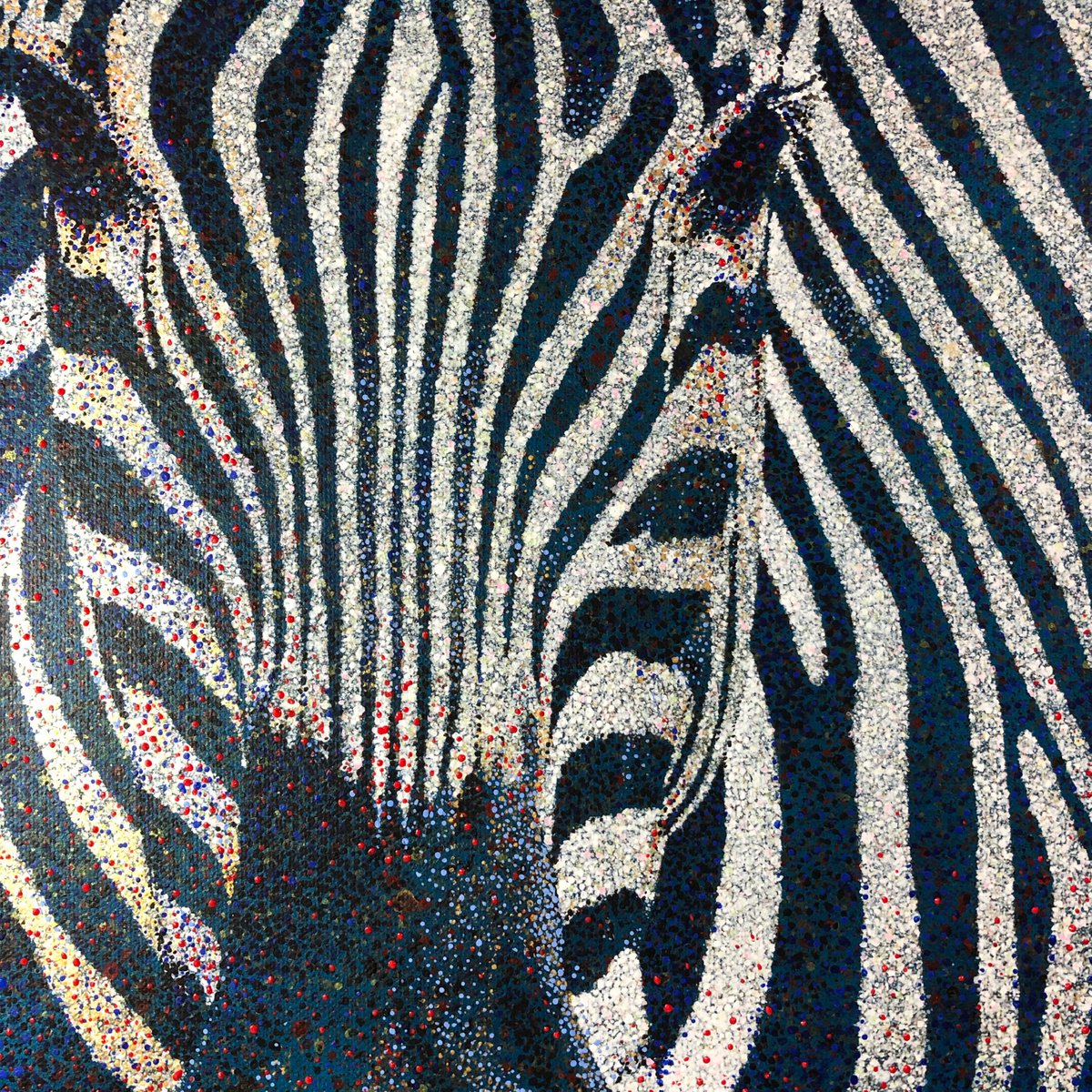 I see you - Zebra 2 by Amanda Deadman