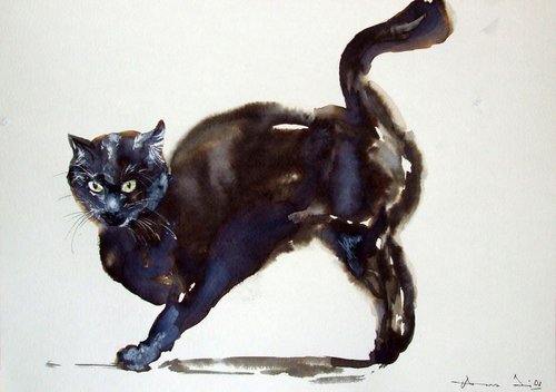 My Black Cat by Anna Sidi-Yacoub