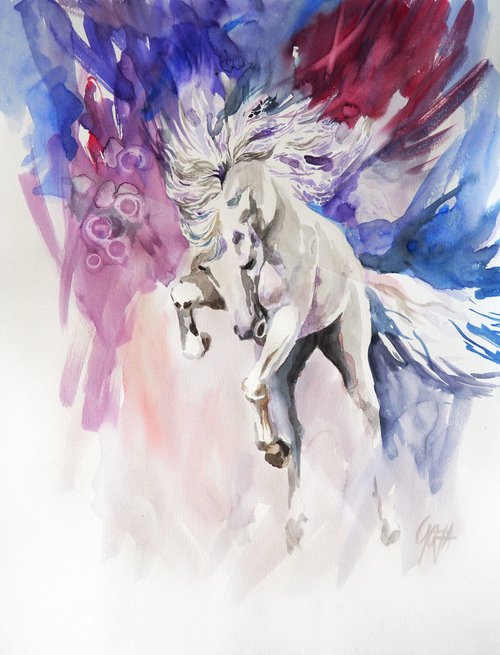 PRANCING HORSE by Nicolas GOIA