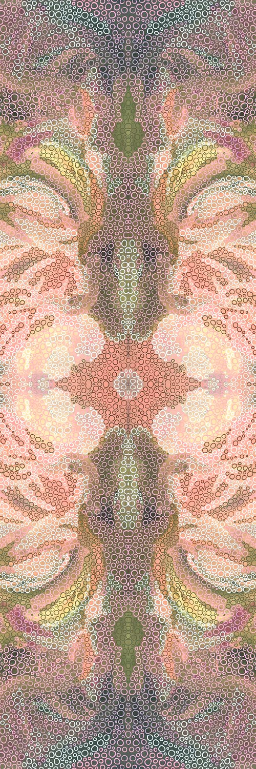 Earth Kaleidoscope print by Jennifer Bell
