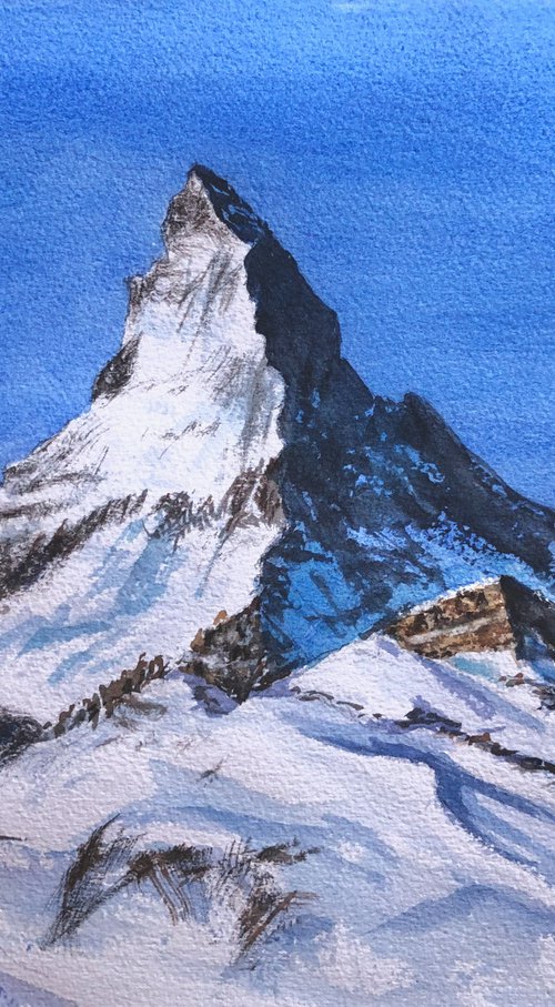 The Matterhorn II by Krystyna Szczepanowski