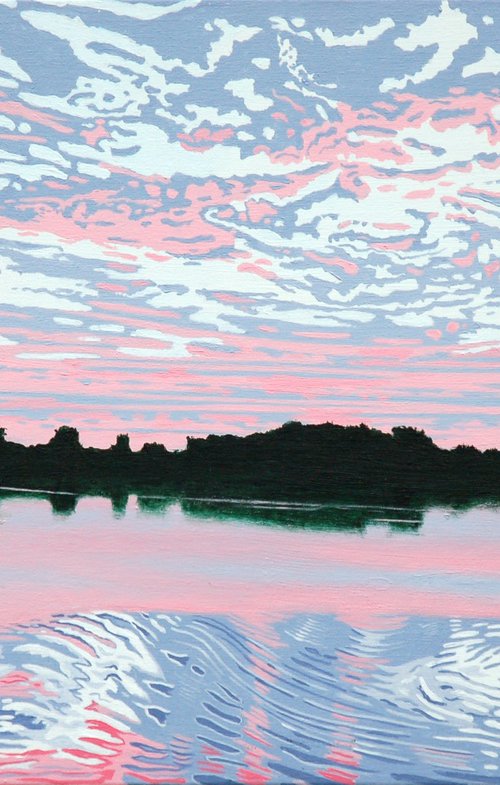 Pink Sunset by Steve White