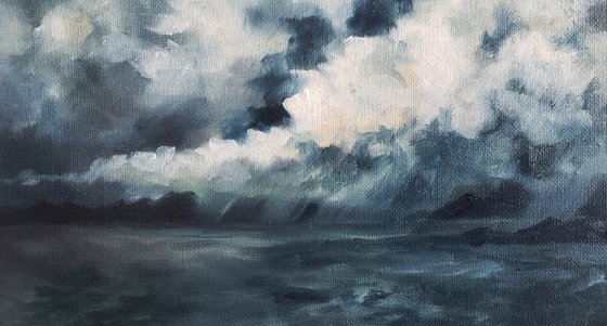 "Never Alone" - Seascape - Storms - Ocean