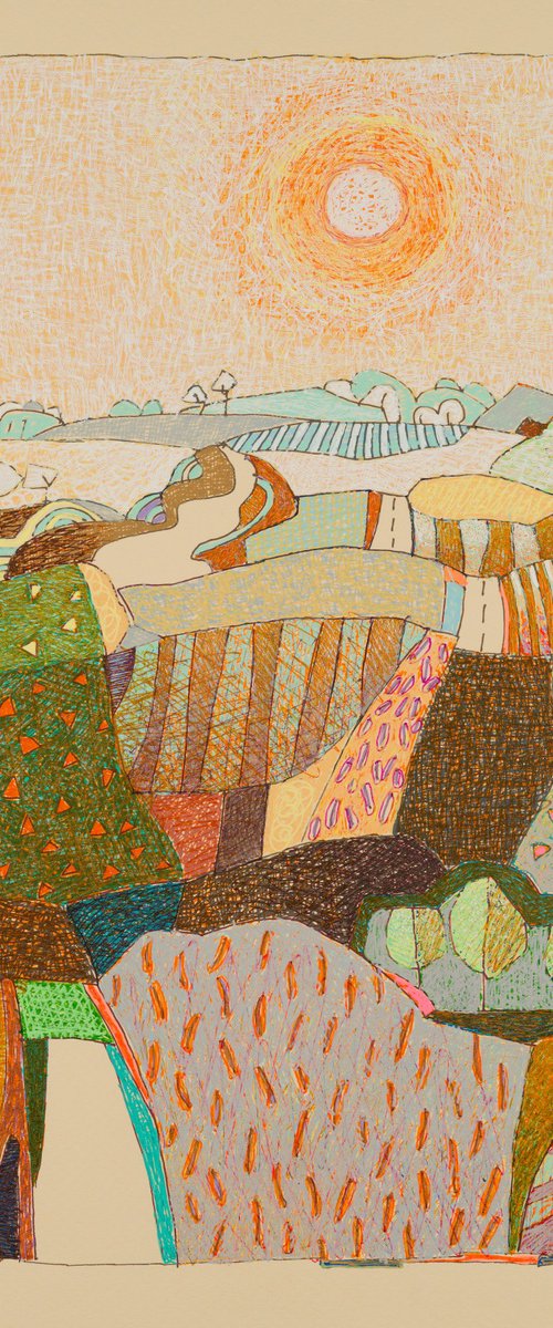 Through fields of joy by Rob van Hoek
