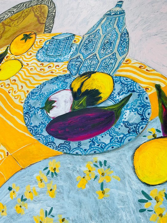 ARTIST'S DINING TABLE