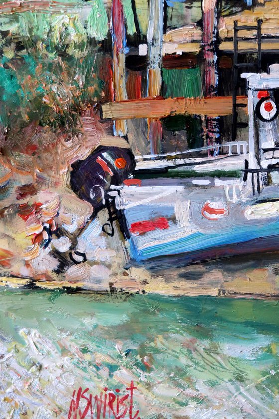Boats in La Tremblade