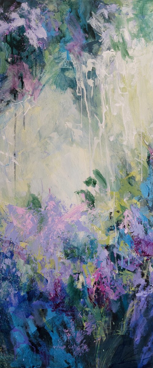 Lilac Waterfall by Katia Solodka
