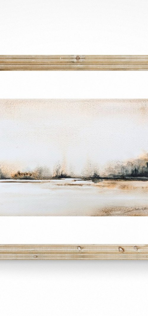 winter landscape by Yana Dulger