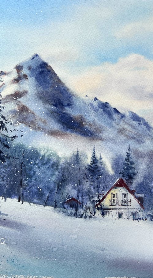 House in the mountains #8 by Eugenia Gorbacheva
