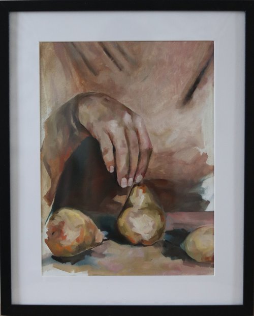 Pears by Alina Kolomiichenko