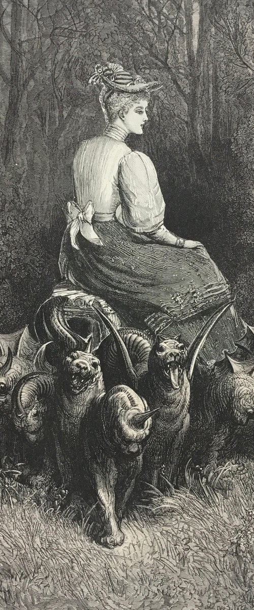 The dog carriage by Tudor Evans