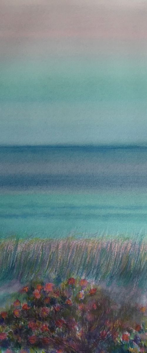 Turquoise lagoon by Samantha Adams