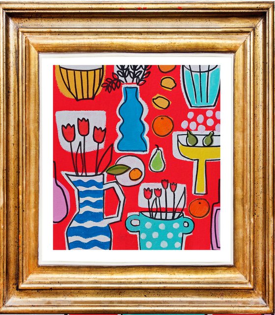 A Red Still Life VIII