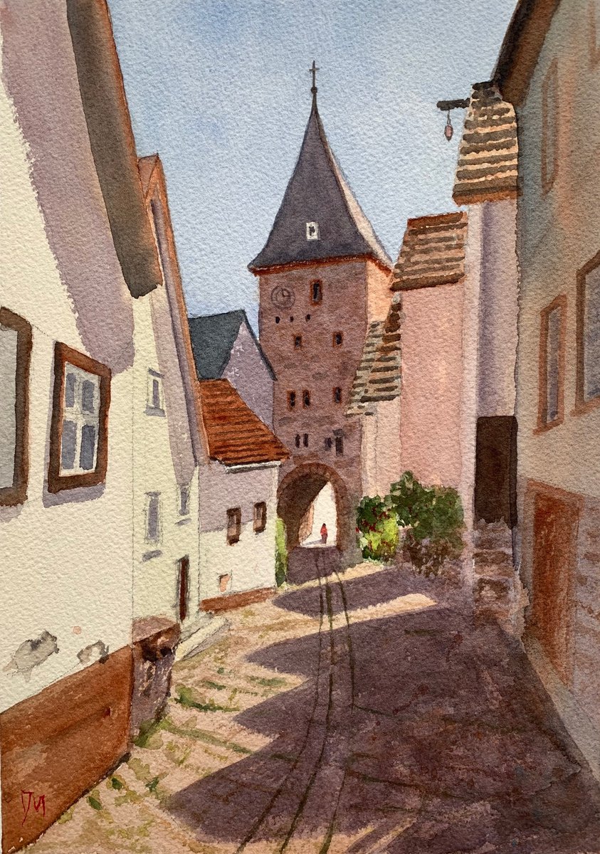 Hirschhorn Old town by Shelly Du