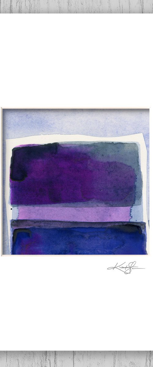 Watercolor Abstraction 207 by Kathy Morton Stanion