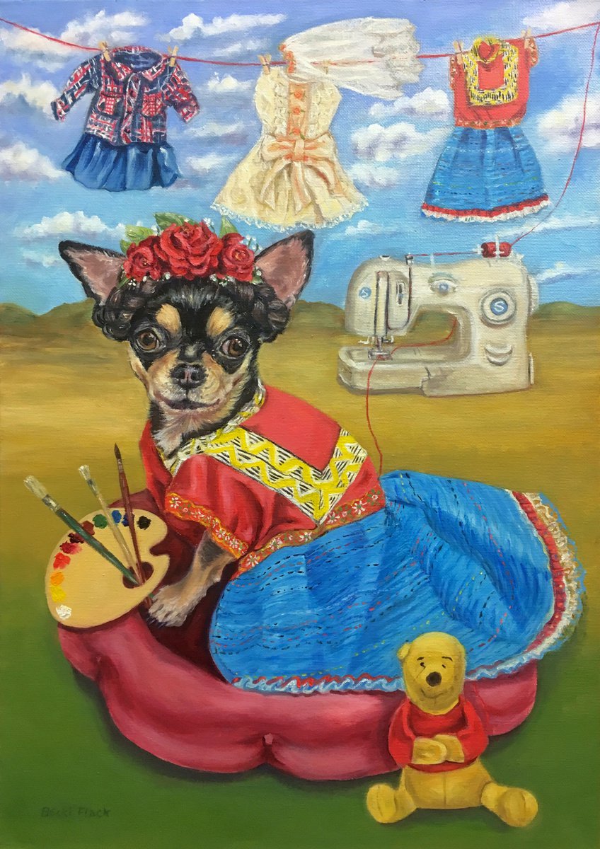 Homage to Frida by Becki Flack