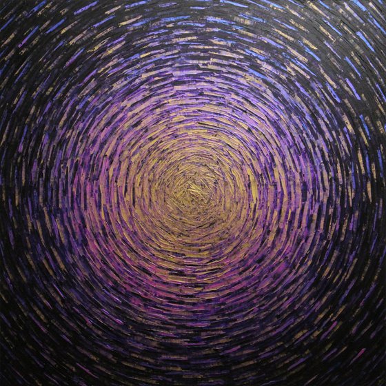 Vast amethyst gold radiance