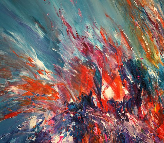 Slim: Turquoise Abstraction 1