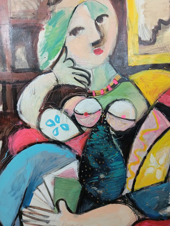 The Girl WGB (insp by Picasso)